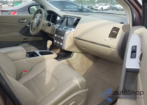 2014 Nissan Murano Sl from USA, damaged, VIN JN8AZ1MW2EW506646